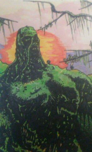 Swamp Thing illustration