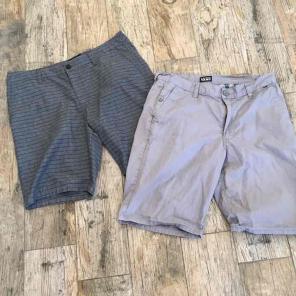 Vans and Valor men's shorts