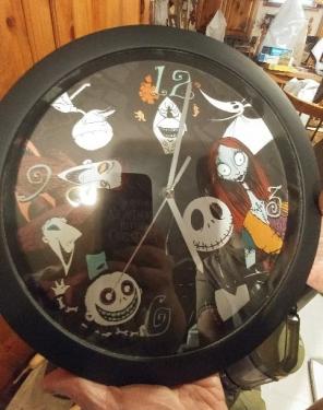 Nightmare Before Christmas clock