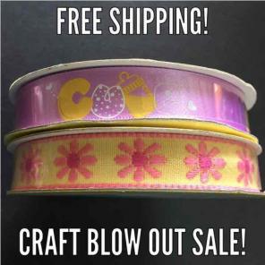 Crafting Ribbons Girly