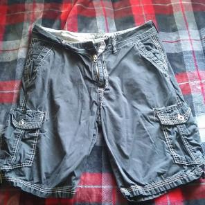 Buckle Black Shorts