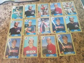 1987 Chicago white Sox baseball cards