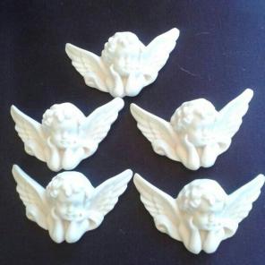 Angel Heads 5 ceramic