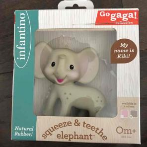 Infantino go Gaga elephant teether