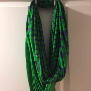 Sperry Green and Blue Scarf