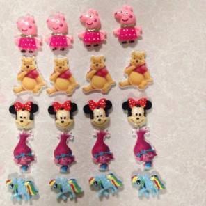 Assorted Cartoon Resins