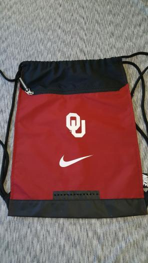 Oklahoma Sooners Bag OU cinch bag