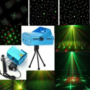 Party Light Sound-Active Projector
