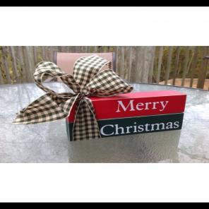 Merry Christmas. Wood Handmade.