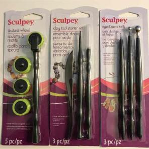 Clay Tools set of 3