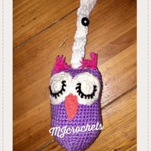 Owl Crochet Hanging Toy
