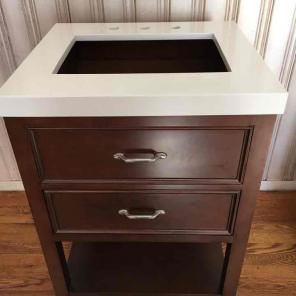 Bath vanity cabinet/top/sink
