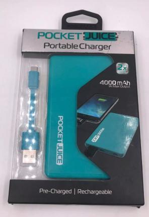 Tzumi Pocket Juice 4000 mAh Charger