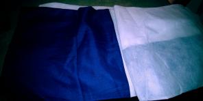 Navy King Size Bedskirt
