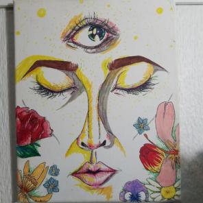 Third eye Painting