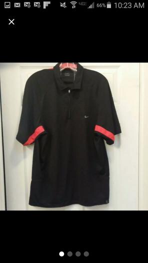 Nike black performance shirt
