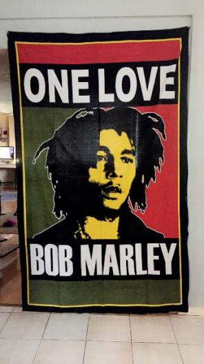 ONE LOVE BOB MARLEY RASTA TAPESTRY