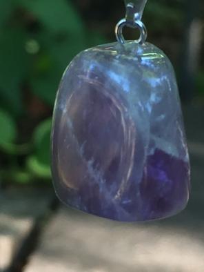 Amethyst Pendant with healing Spell