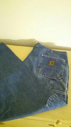 CARHARTT 42X30 carpenter work jeans
