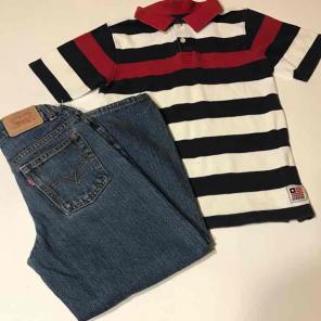 Boy's size 7 Polo and Jeans