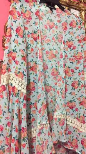 Floral kimono