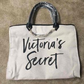 Victoria's Secret White Tote Bag New