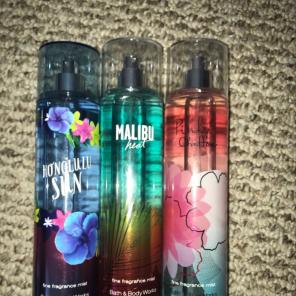 Bath And Body Works Fragrance Mist Set
