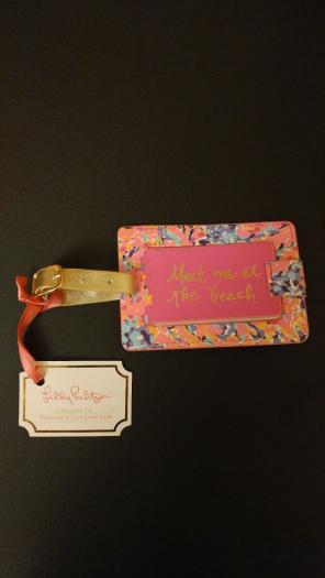 Lilly Pulitzer Luggage Tag