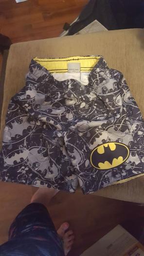 4T boys batman swim suit