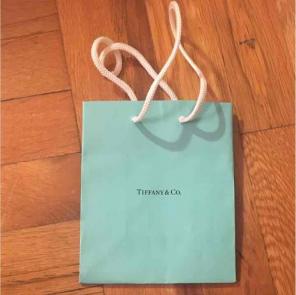 Authentic Small Tiffany Gift Bag