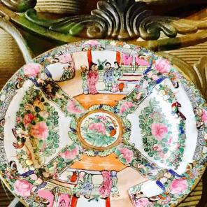 19 century antique Chinese plate