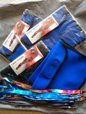 Tablet protectors and lanyards