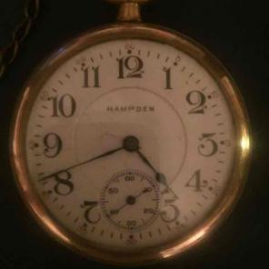 1915 Hampden Pocket Watch - Not working