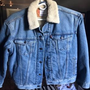 Levi's Denim Jacket With Fur Linning