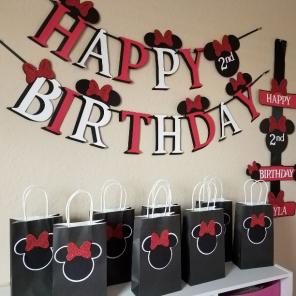 Minnie mouse banner