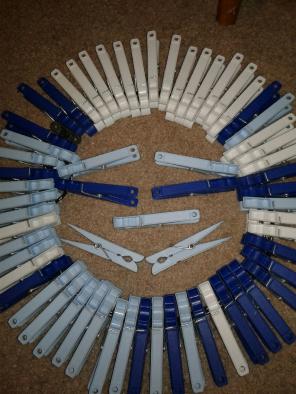64 clothes pin