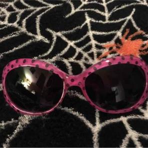 Pink polkadot sunglasses