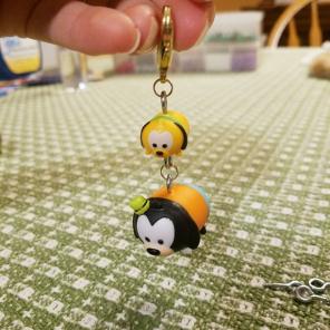 Tsum Tsum Keychain Goofy & Pluto