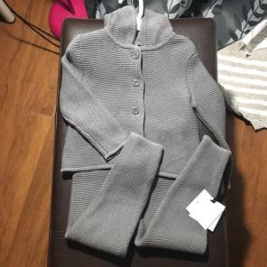 Victoria Secret Target Grey Bunny Set 3T