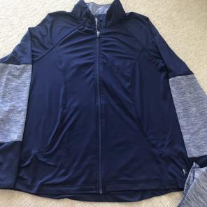 Danskin Now Yoga Set XL Zip Front N Pant