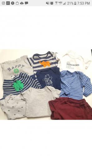 Used baby boy mix lot Size 0-3 / 3 mnths