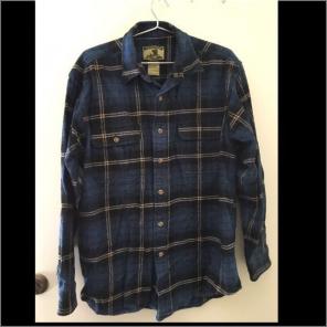 Blue Flannel Jacket