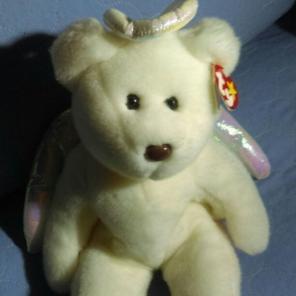 Ty Beanie Buddies Halo Christmas Angel