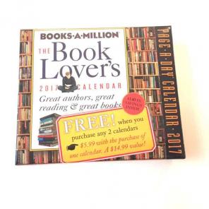 New The book lovers 2017 desk calendar