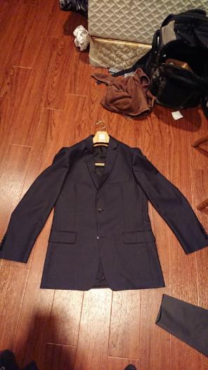 Men's Navy Blue Sports Jacket