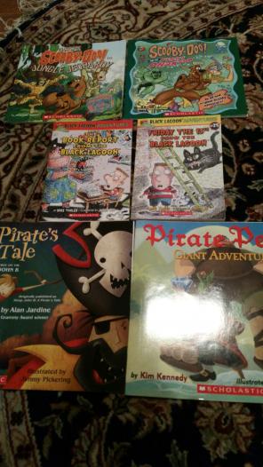 Scooby doo & other books!