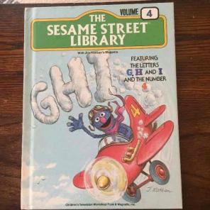 Free ship The Sesame Street GHI