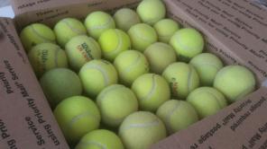 50 Used Tennis Balls!