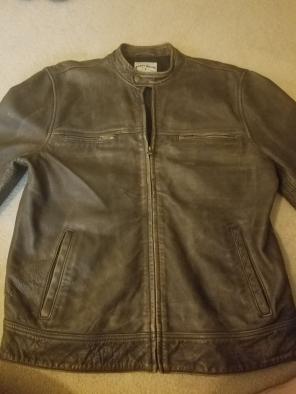 Lucky Cow Hide Leather Jacket