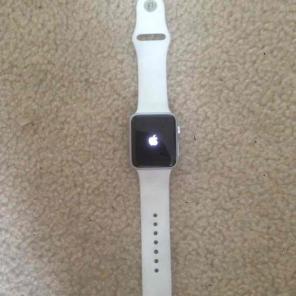 42MM APPLE WATCH SILVER EDITION SERIES 1